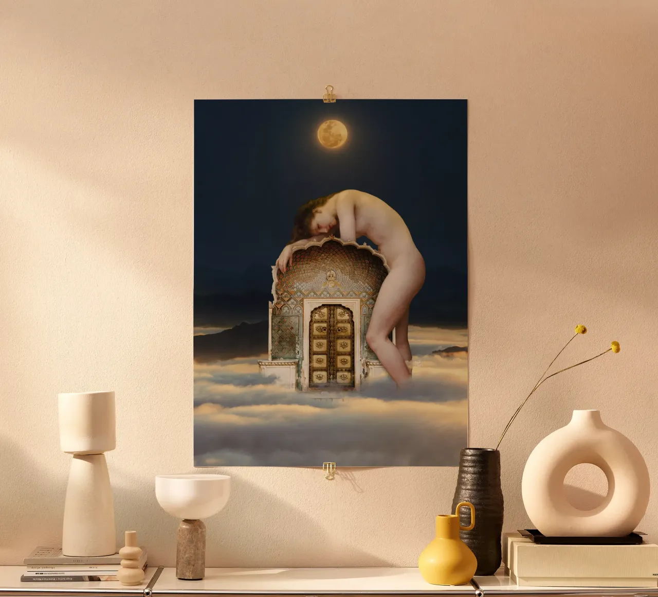 Il guardiano del destino poster con telaio in plastica da Paste in Place