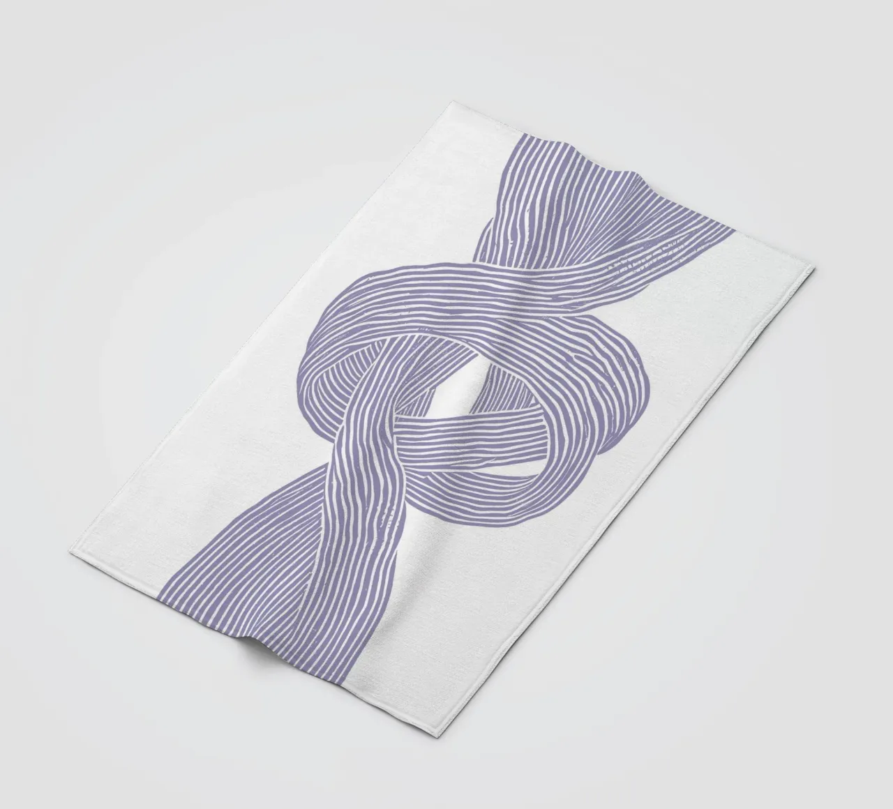 Knots No 1 coperta in pile da treechild