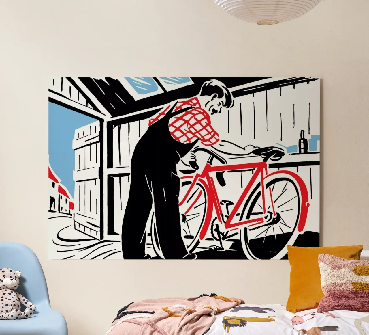 Red Bike plexiglass da Hemingway Design