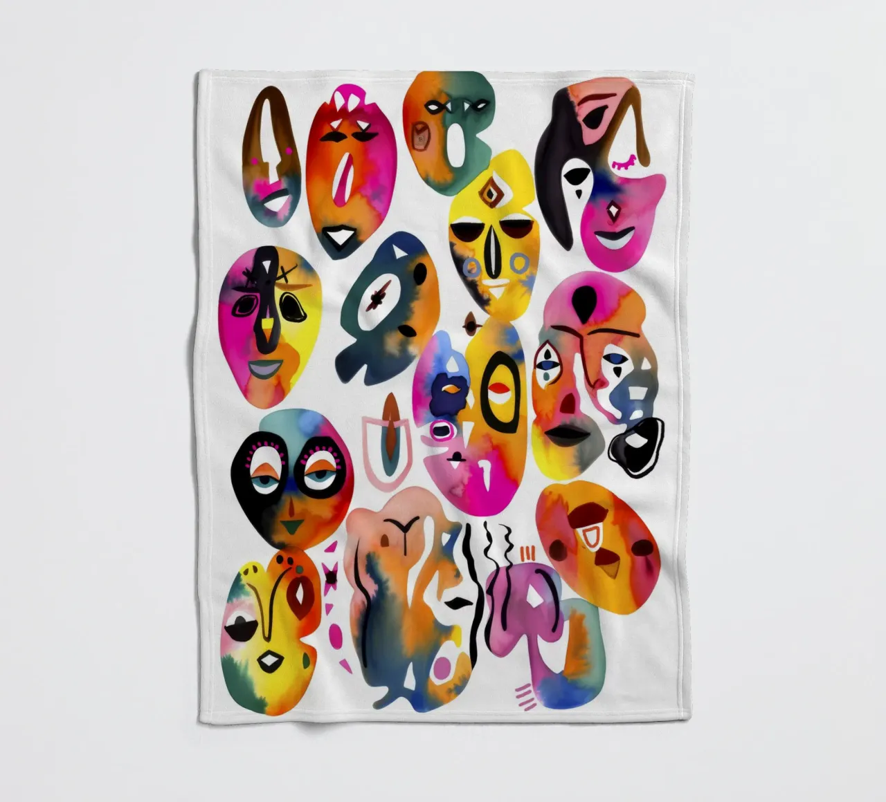 Masks coperta in pile da treechild