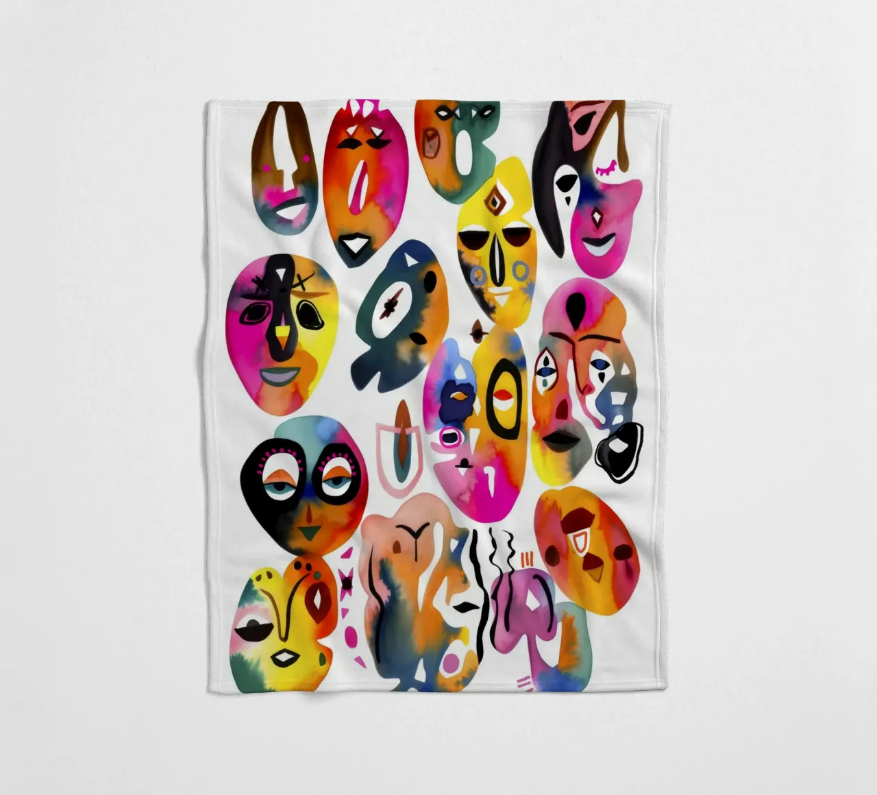Masks coperta in pile da treechild