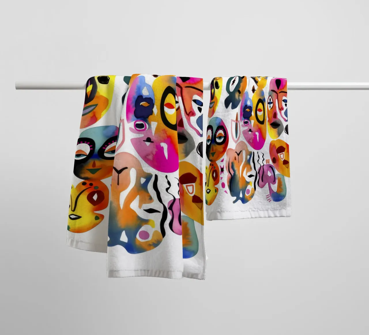 Masks asciugamano da bagno da treechild