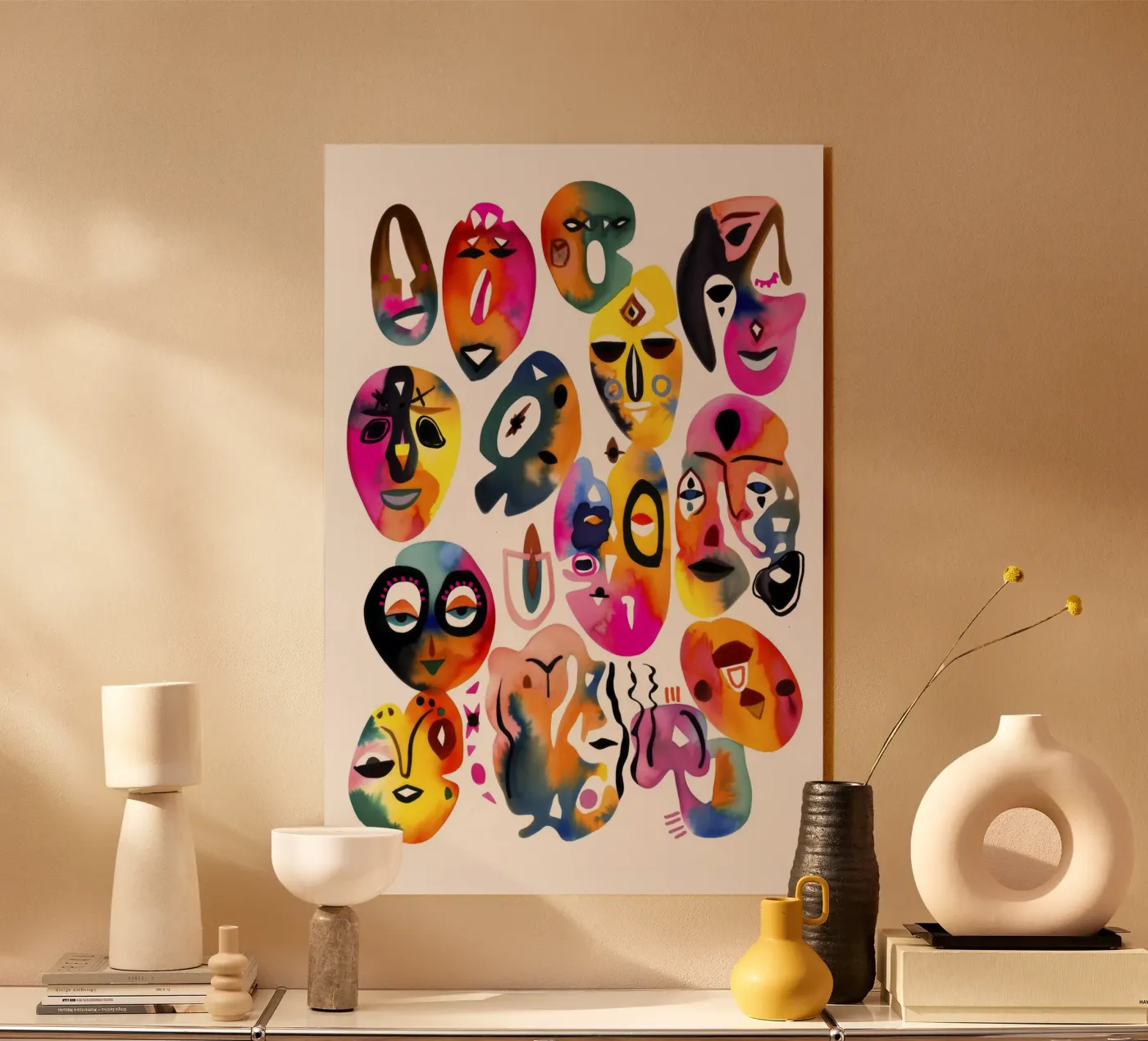 Masks Acryl-Glas von treechild