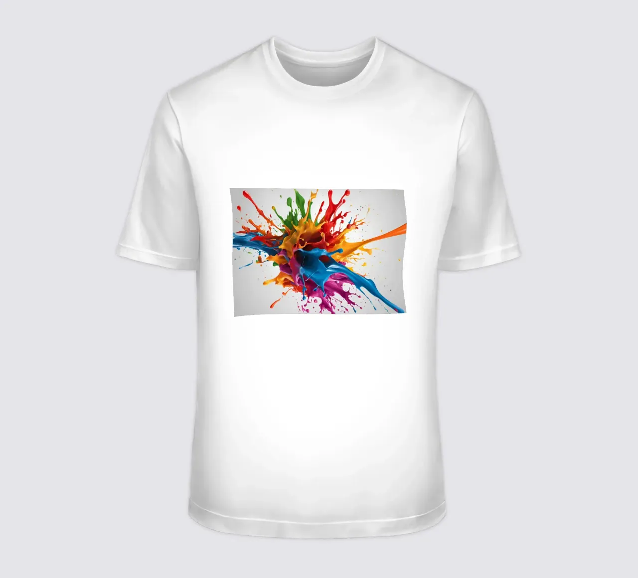 Eclat de peinture 2 t-shirt de Rezh creations