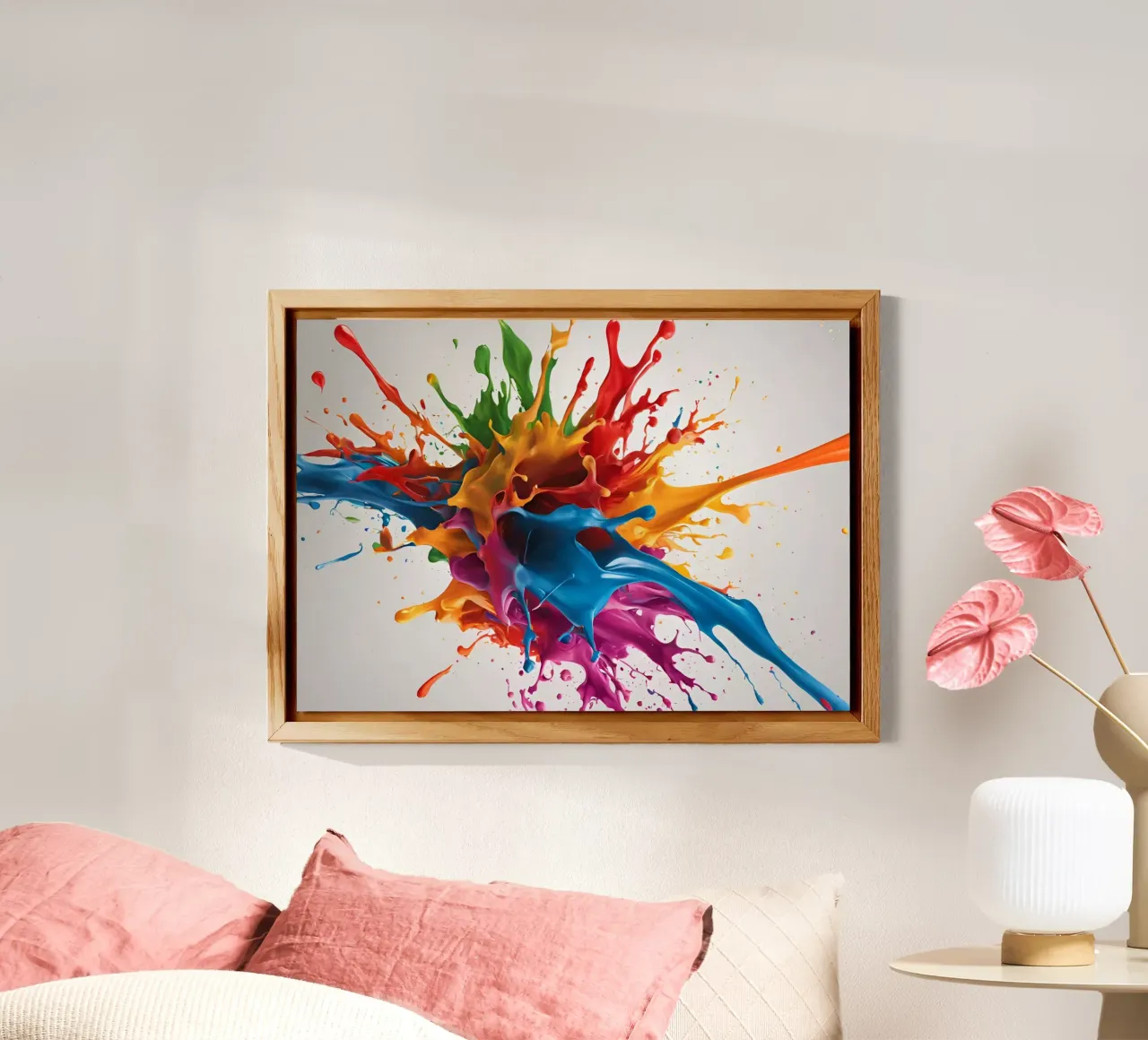 Eclat de peinture 2 alu dibond de Rezh creations