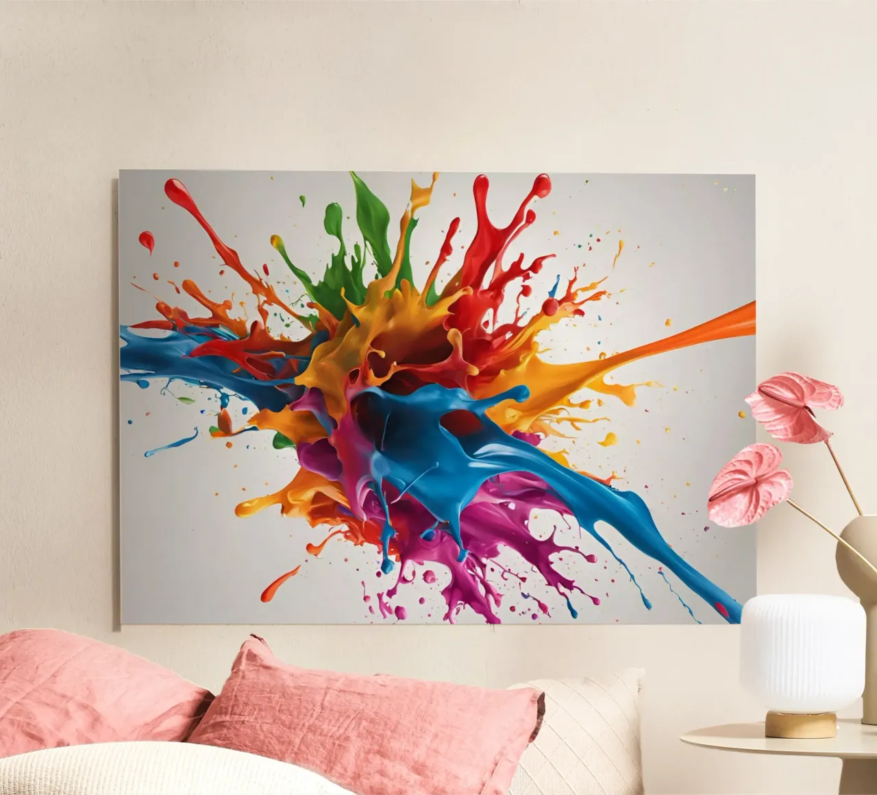 Eclat de peinture 2 alu dibond de Rezh creations