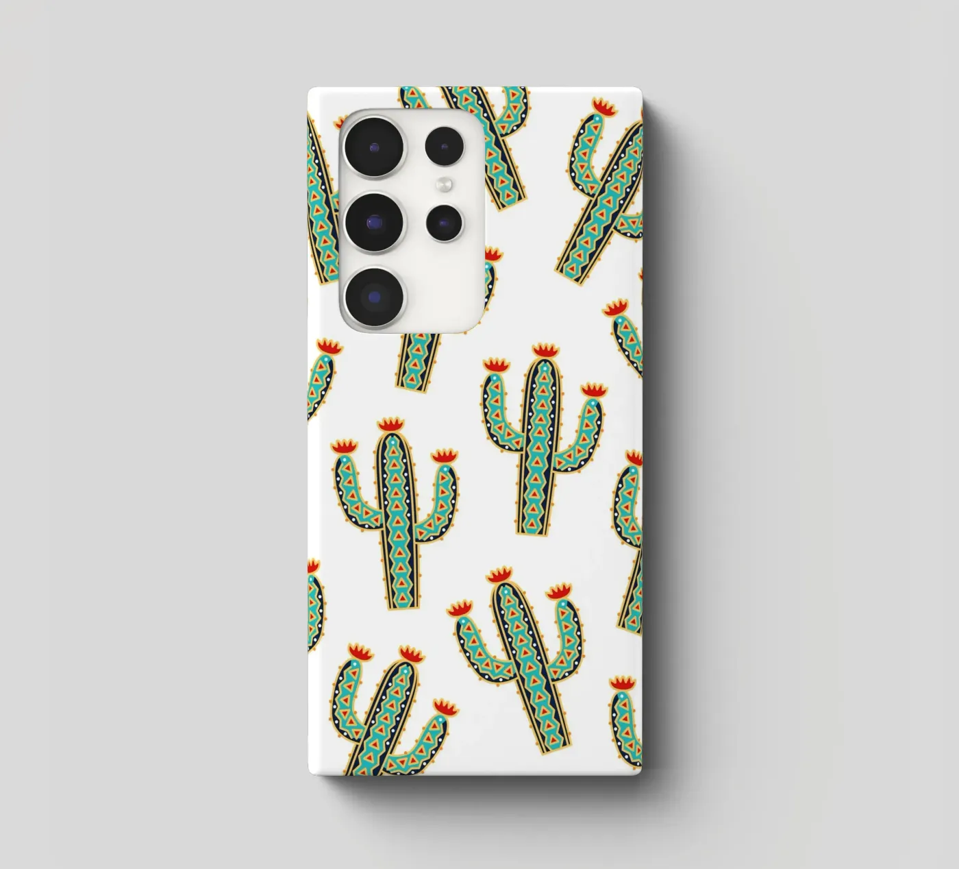 Cute cactus pattern cover samsung da Happypatterns