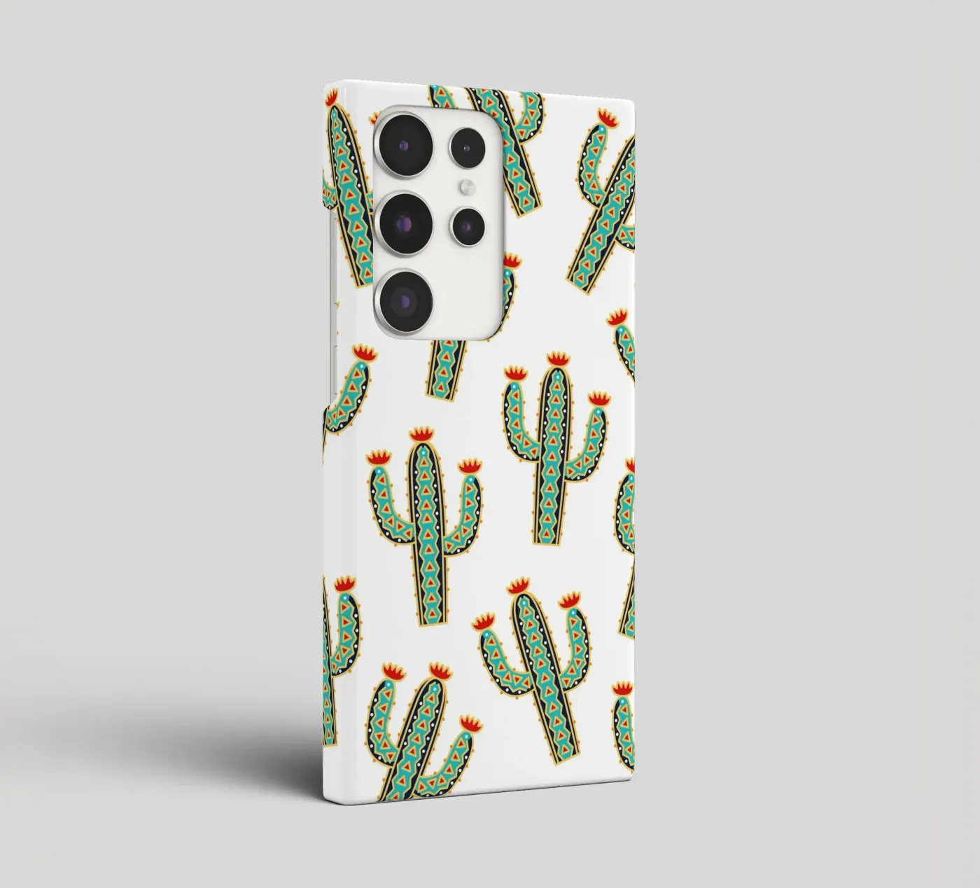 Cute cactus pattern cover samsung da Happypatterns