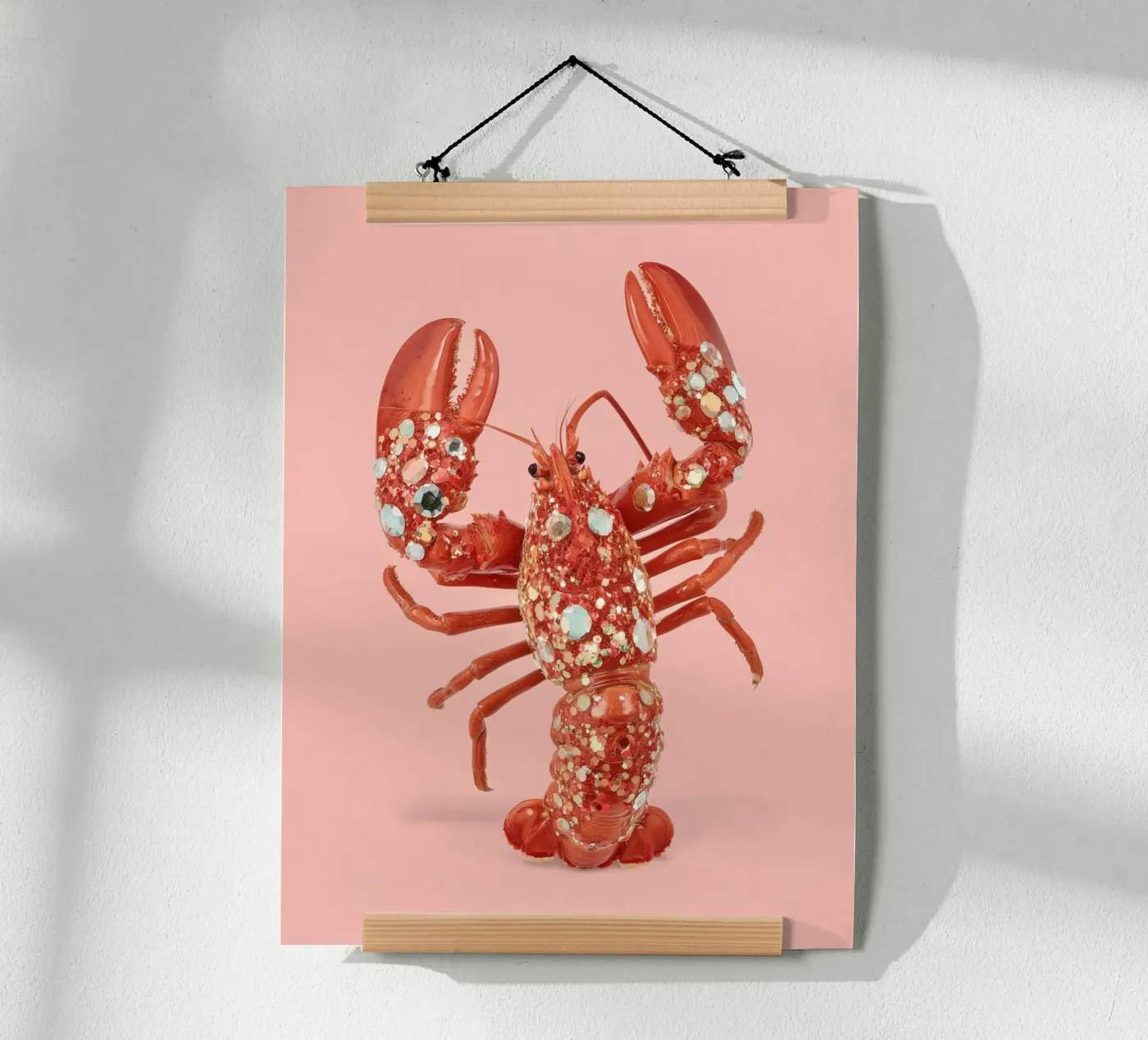 Glitterkreeft poster van Am I Dreaming?