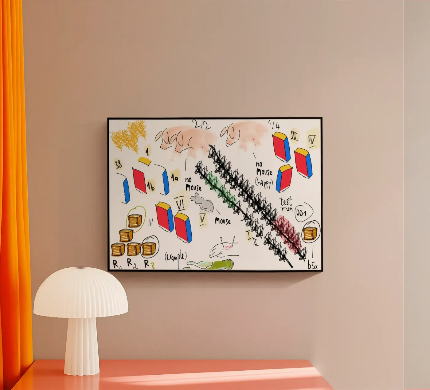 Study Happy plexiglass da Nepomuk