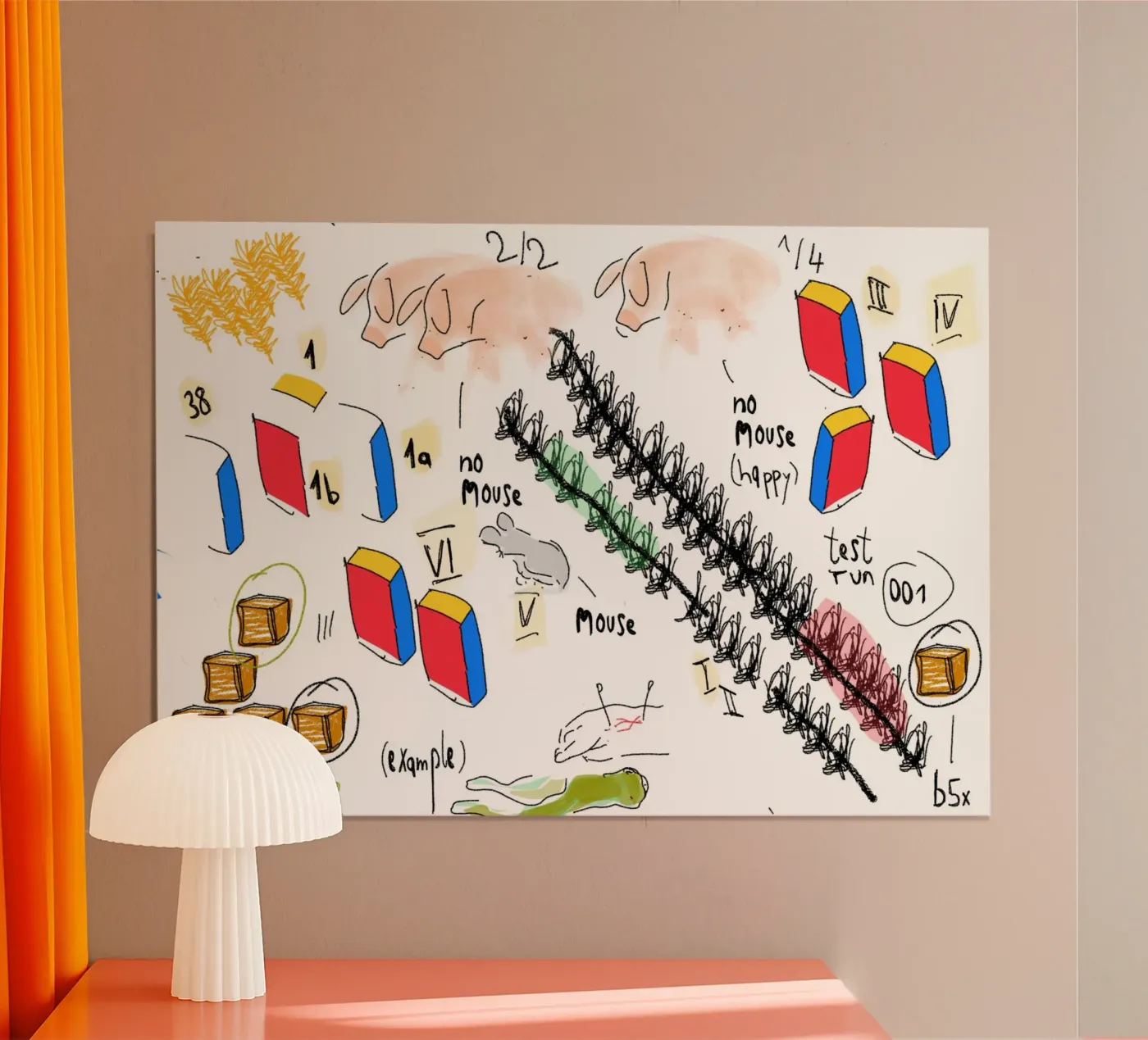 Study Happy poster by Nepomuk