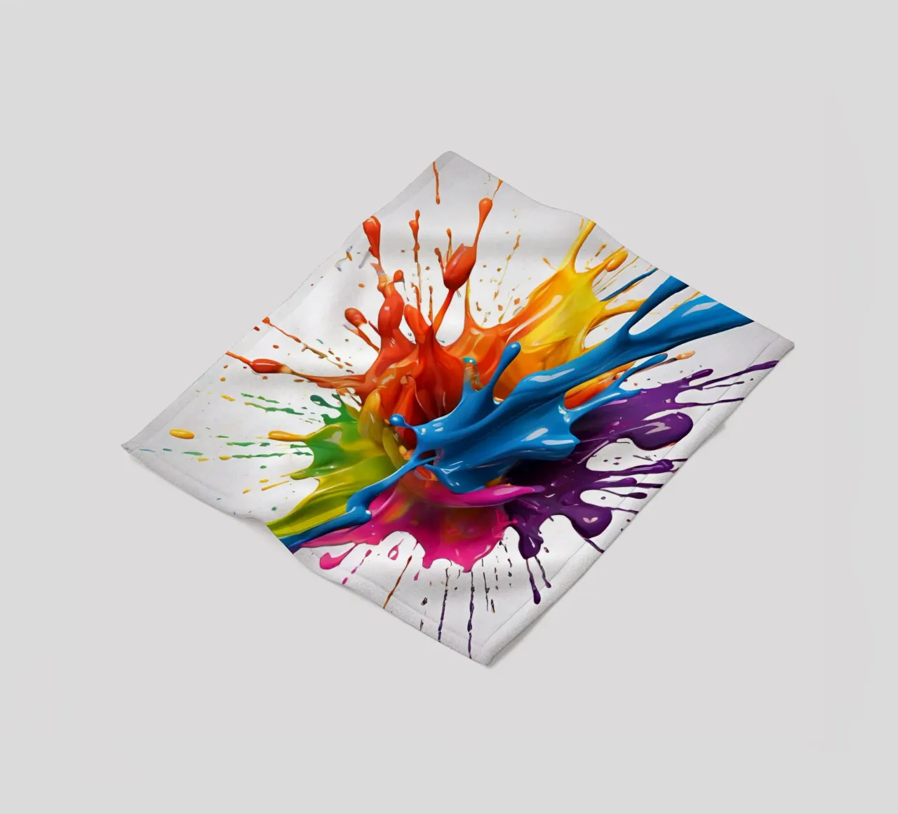 paint chip 4 fleece blanket by Rezh creations