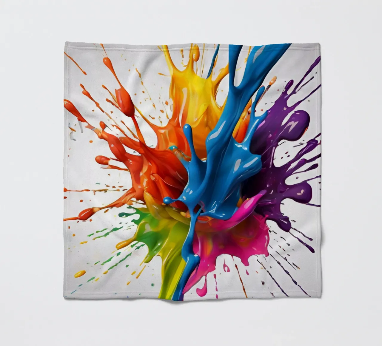 paint chip 4 fleece blanket by Rezh creations