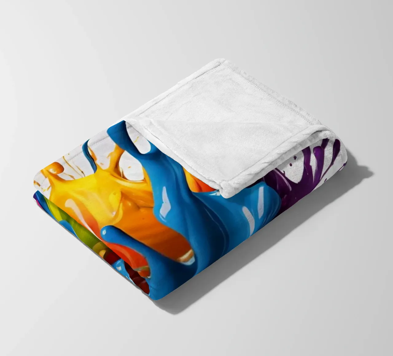 paint chip 4 fleece blanket by Rezh creations
