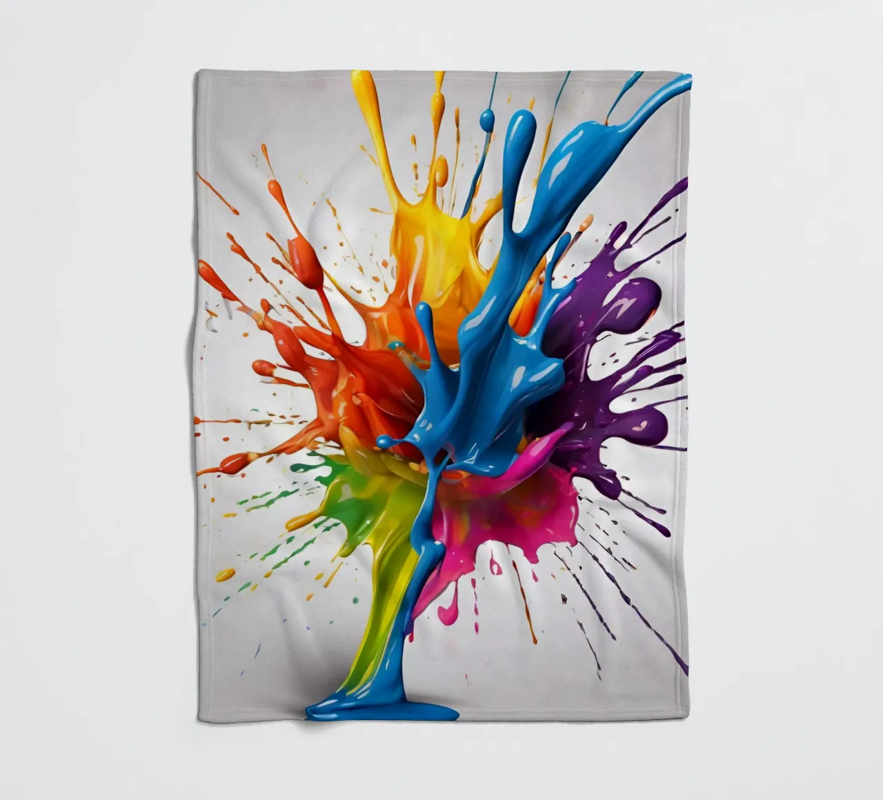 paint chip 4 fleece blanket by Rezh creations