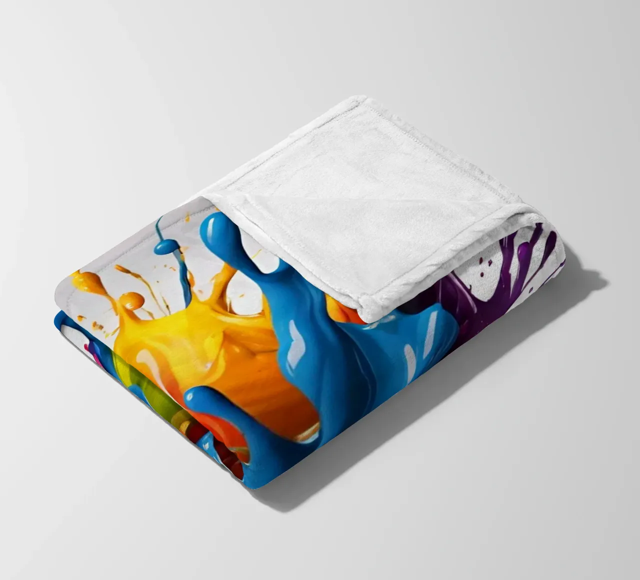 paint chip 4 fleece blanket by Rezh creations