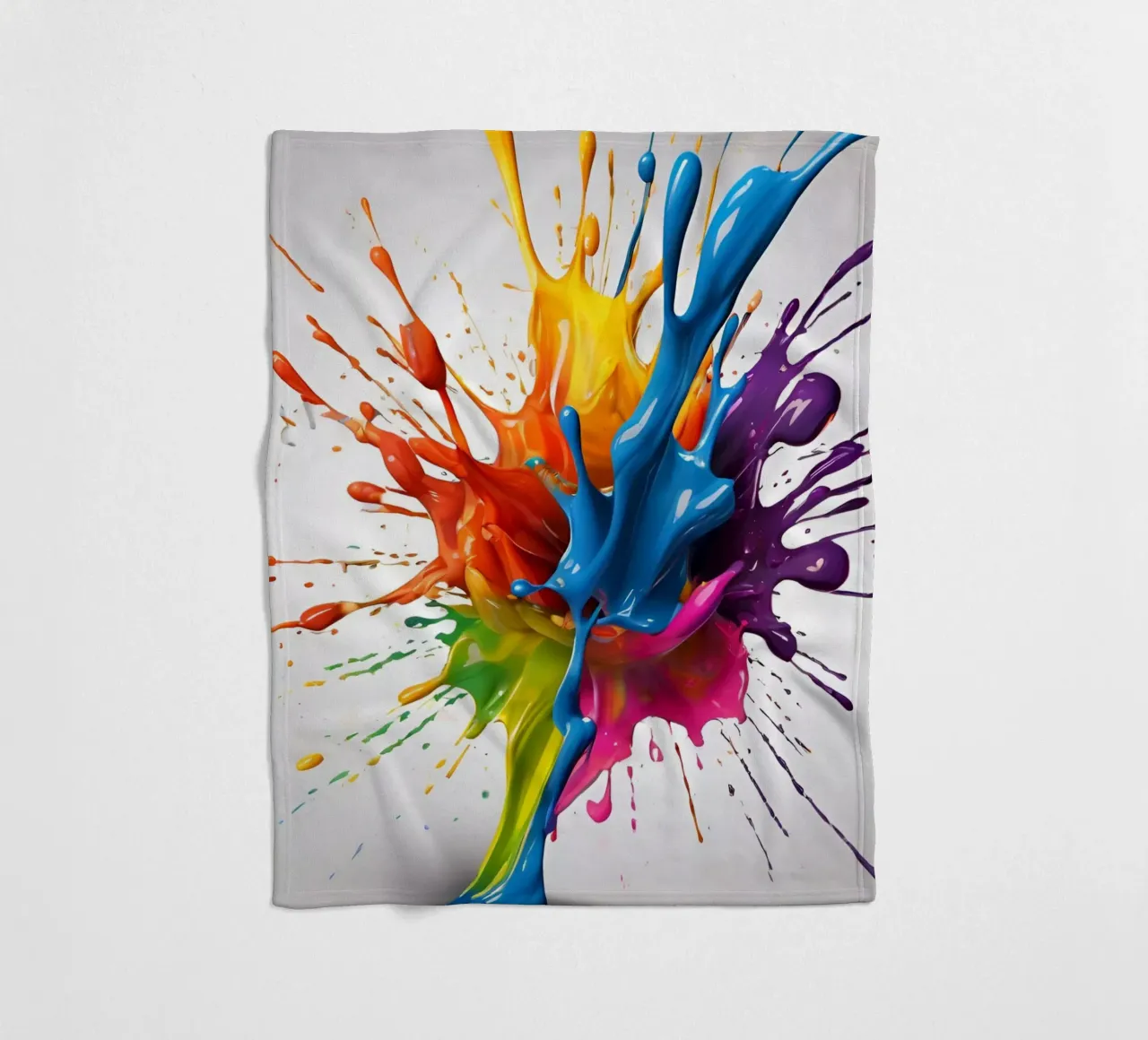 paint chip 4 fleece blanket by Rezh creations