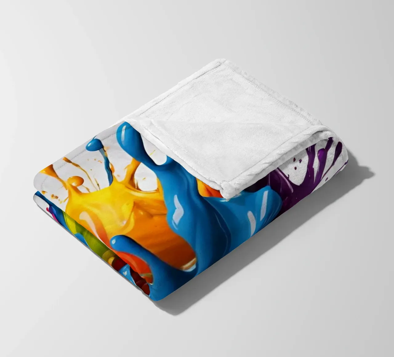 paint chip 4 fleece blanket by Rezh creations