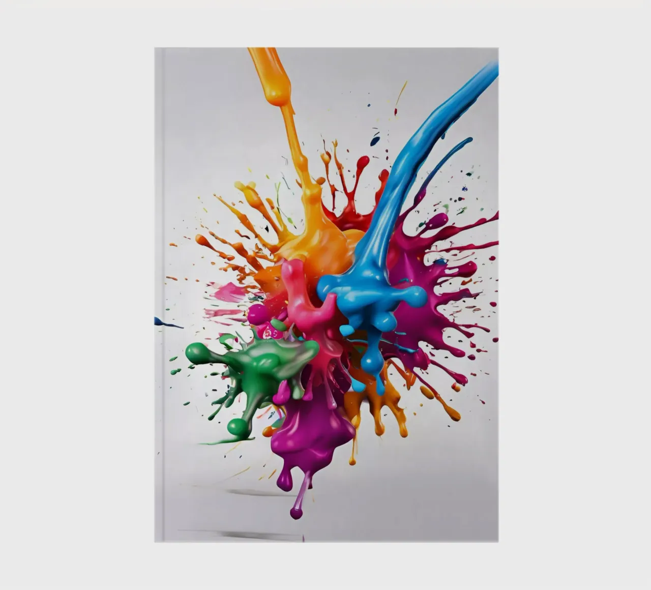 paint chip 5 notebook by Rezh creations