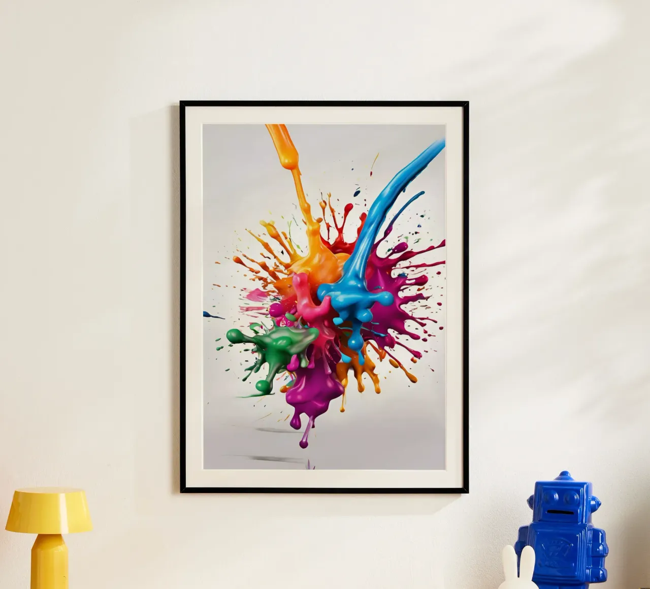 paint chip 5 poster by Rezh creations