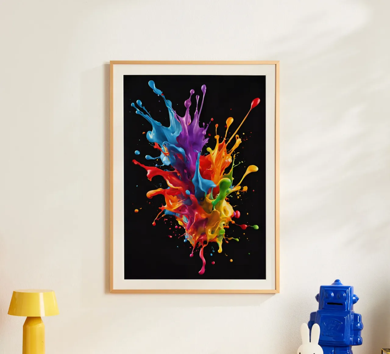 truciolo di vernice 6 poster con telaio in plastica da Rezh creations