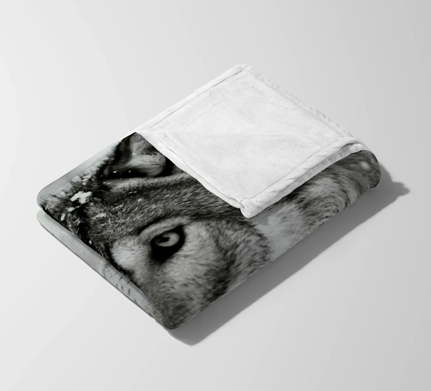 Wolfs BW Fleecedecke von PERSIE