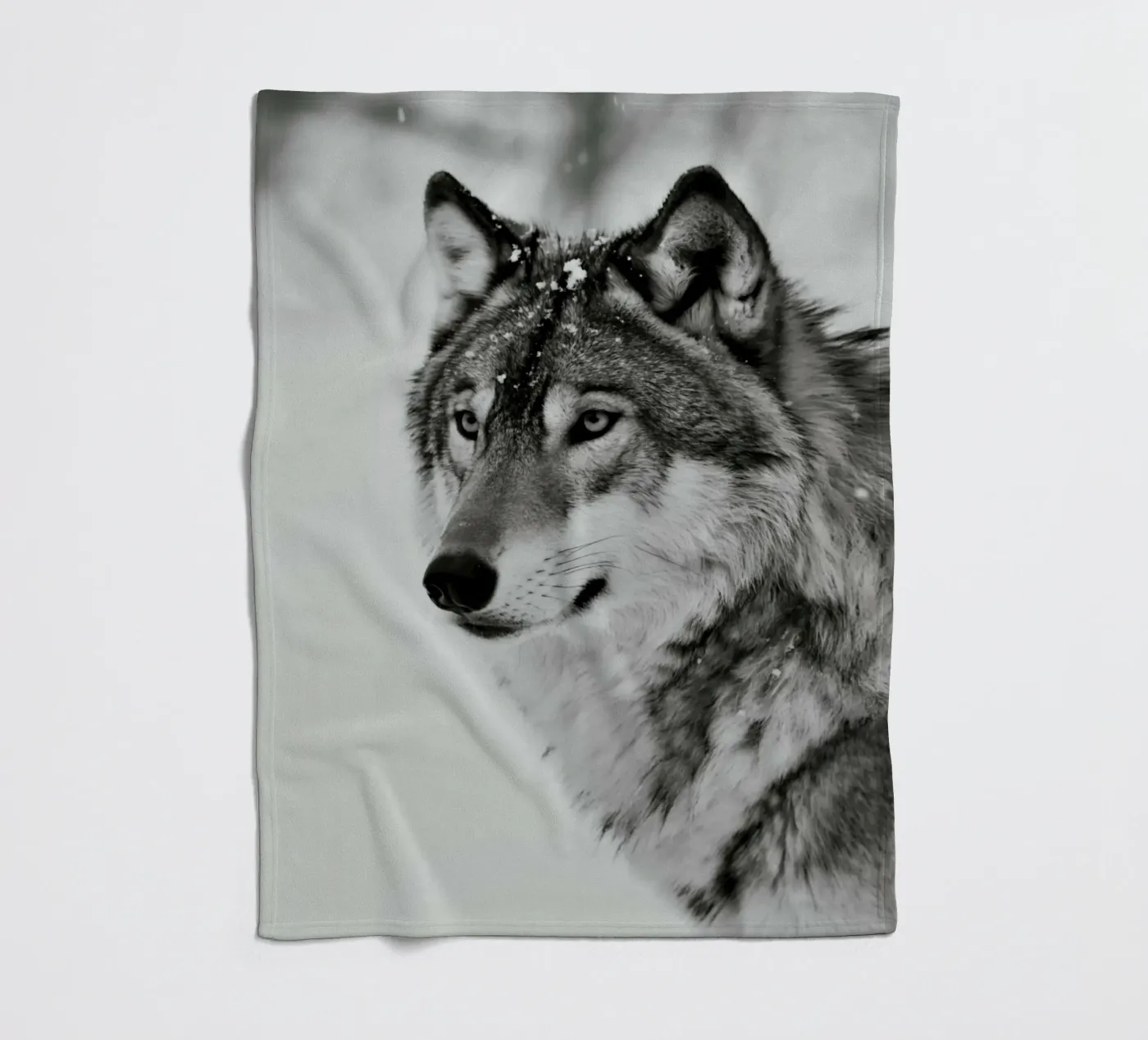 Wolfs BW Fleecedecke von PERSIE