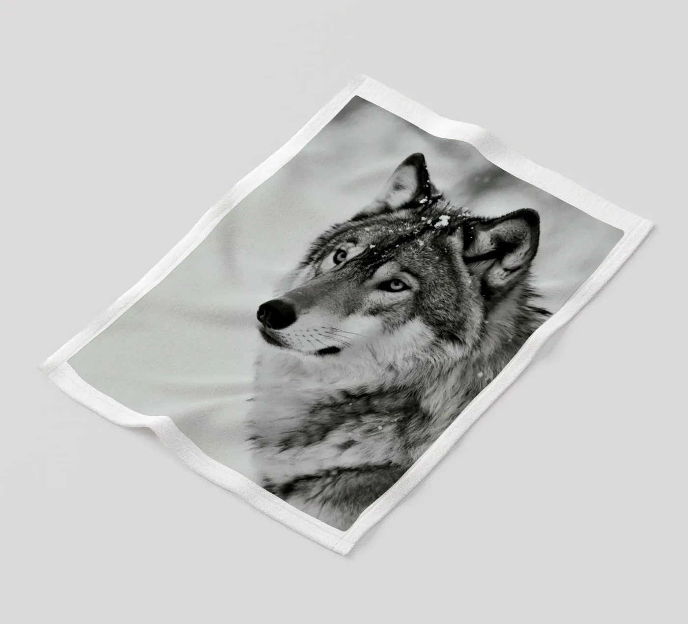 Wolfs BW Fleecedecke von PERSIE