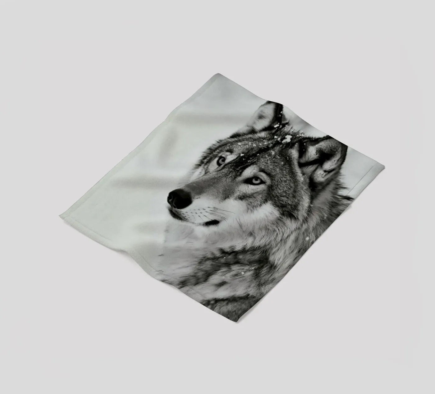 Wolfs BW Fleecedecke von PERSIE