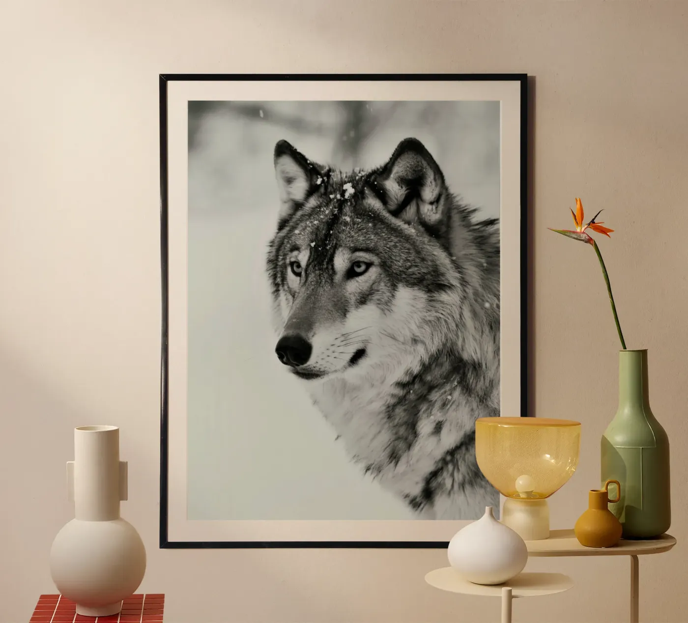 Wolf's BW poster by PERSIE