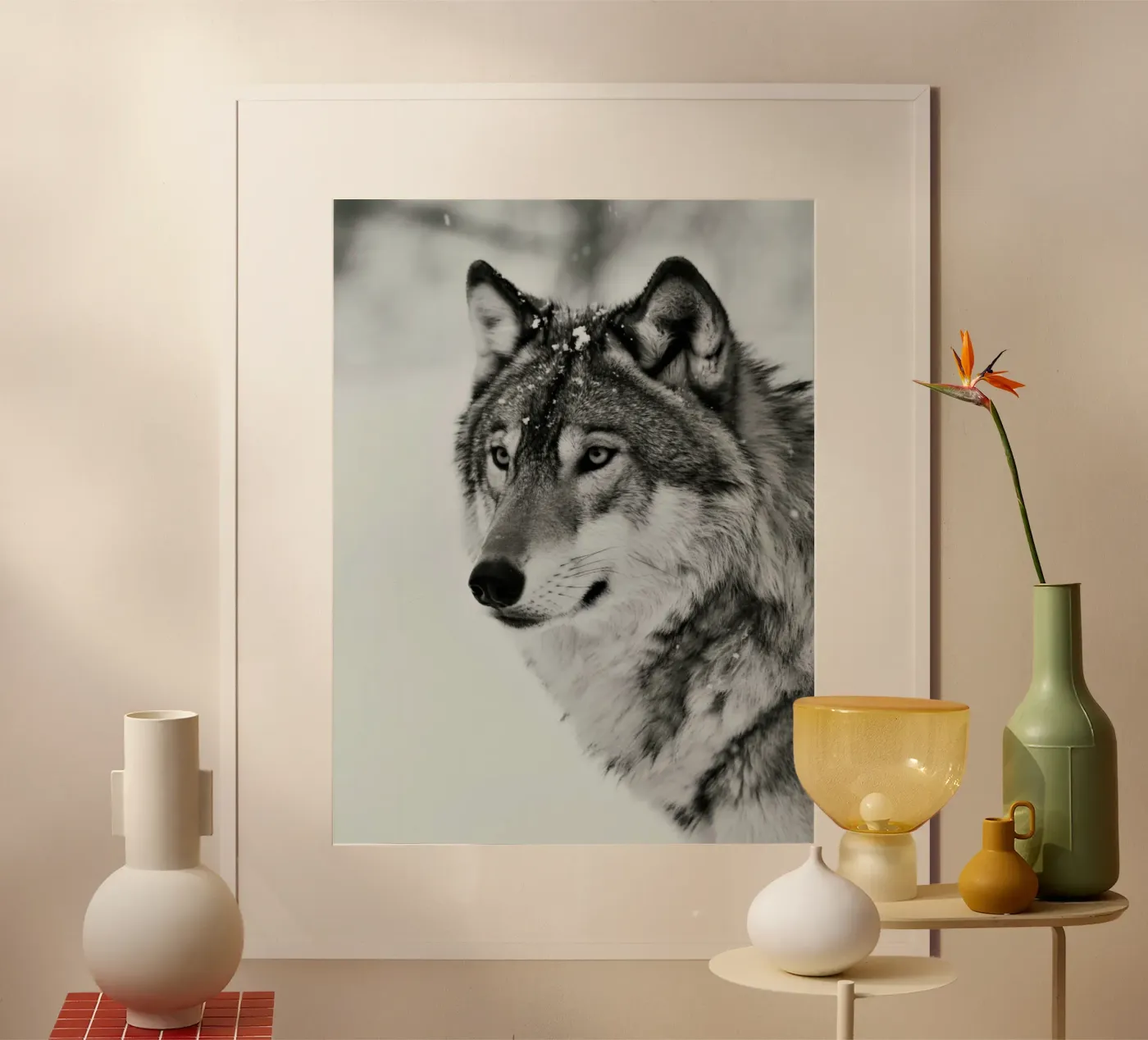 Wolf's BW poster by PERSIE