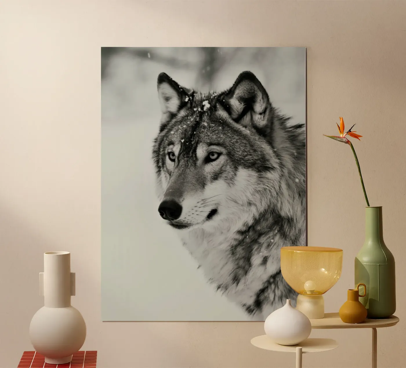 Wolf's BW poster by PERSIE