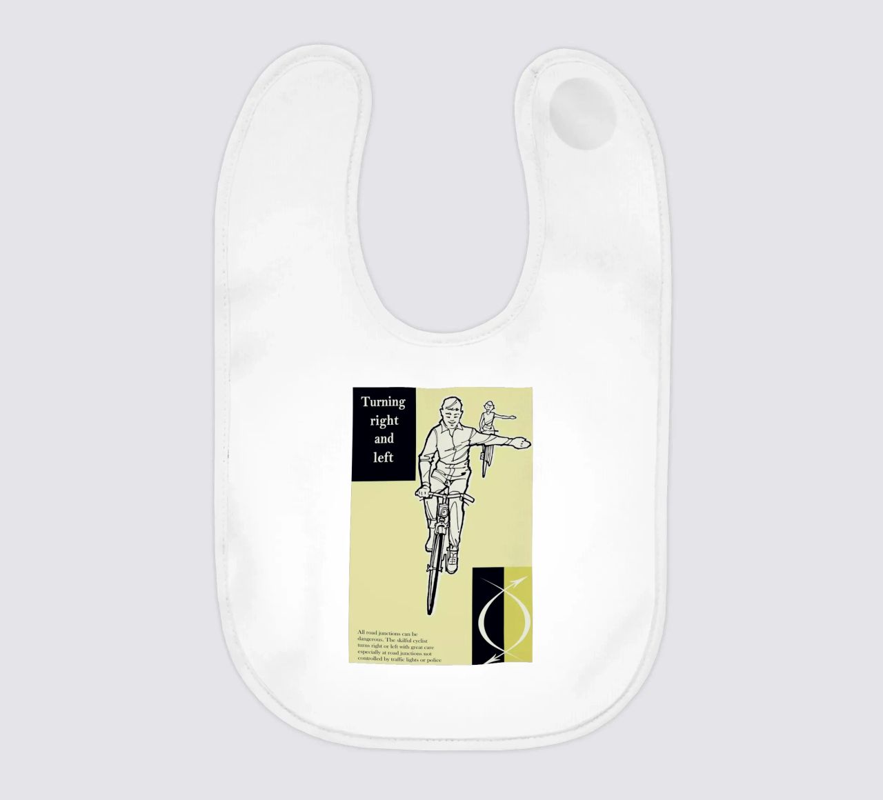 Turn Right and Left bavaglino da Hemingway Design