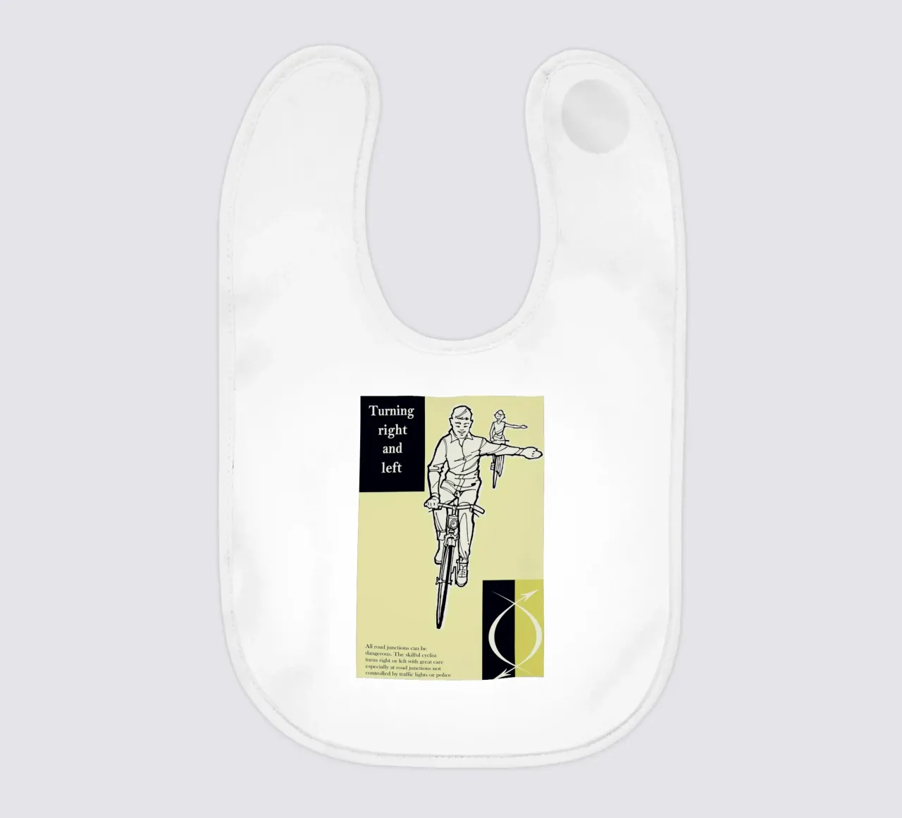 Turn Right and Left babero de Hemingway Design