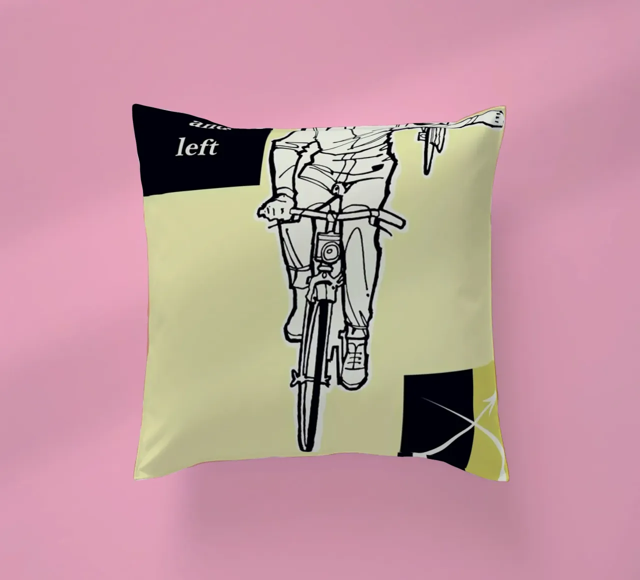 Turn Right and Left cuscino da Hemingway Design