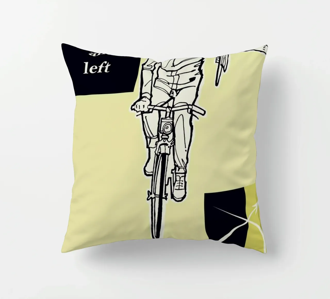 Turn Right and Left cuscino da Hemingway Design