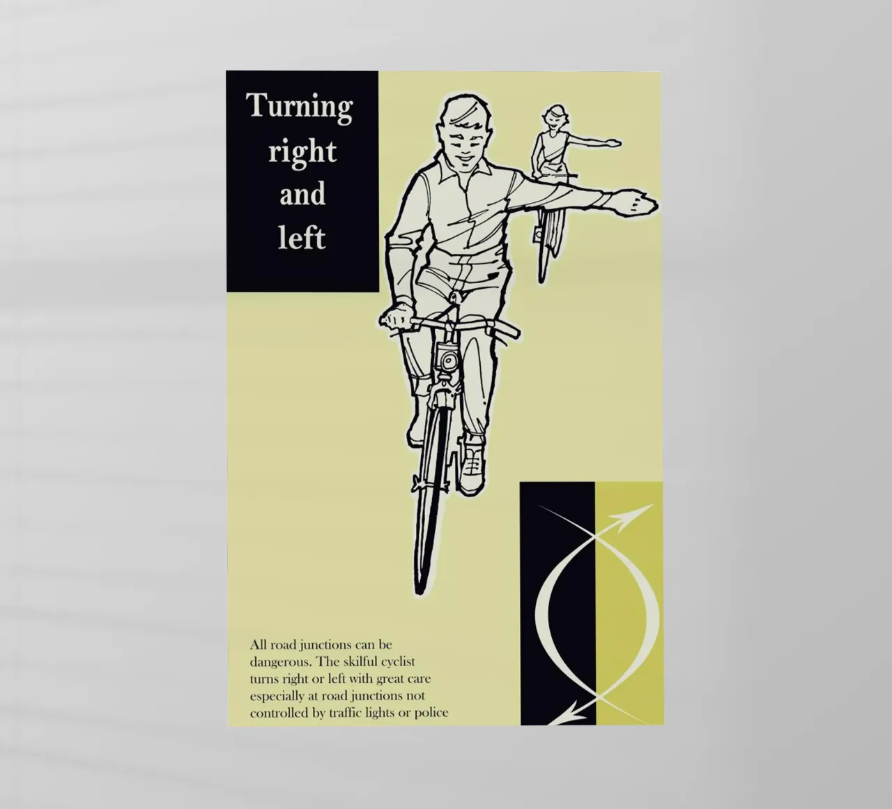 Turn Right and Left pellicola backlit da Hemingway Design