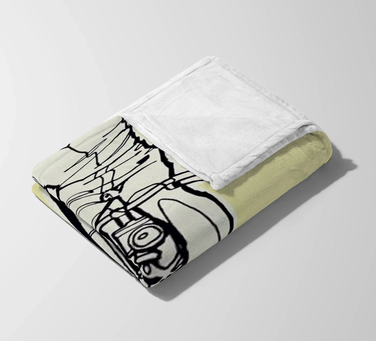 Turn Right and Left coperta in pile da Hemingway Design