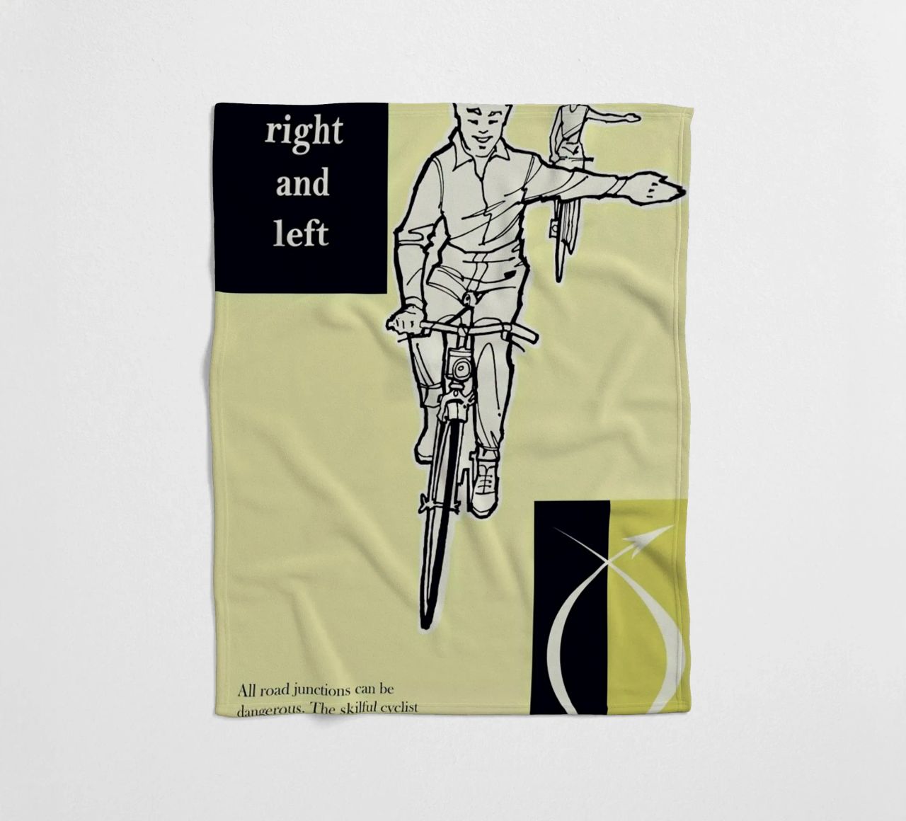 Turn Right and Left coperta in pile da Hemingway Design