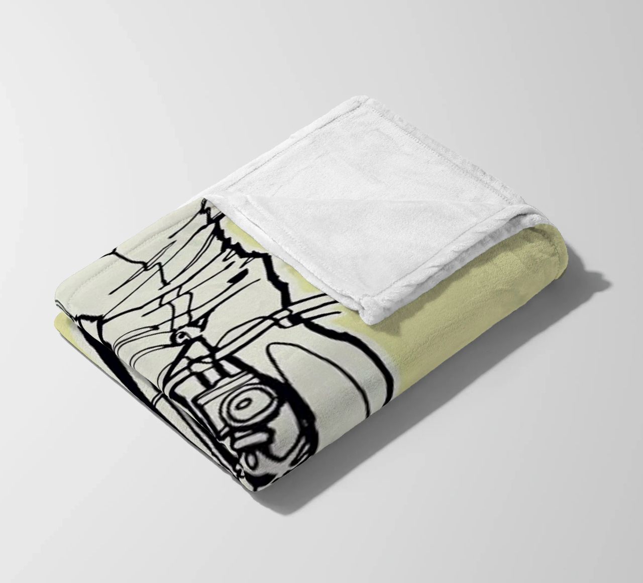 Turn Right and Left coperta in pile da Hemingway Design