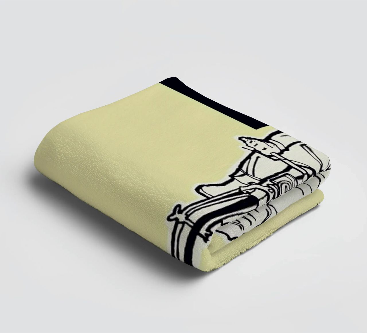 Turn Right and Left asciugamano da bagno da Hemingway Design
