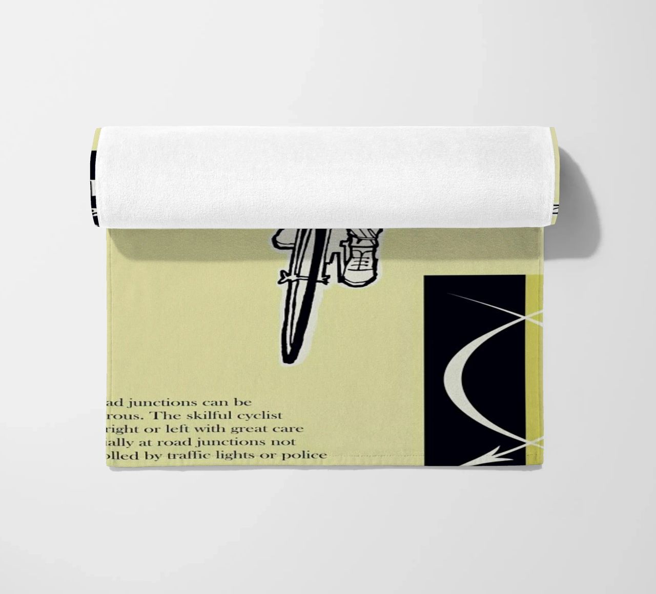 Turn Right and Left telo mare da Hemingway Design