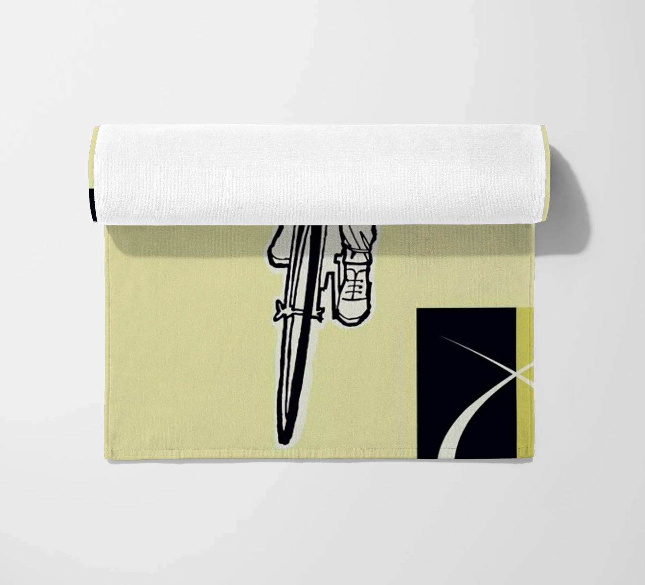Turn Right and Left telo mare da Hemingway Design