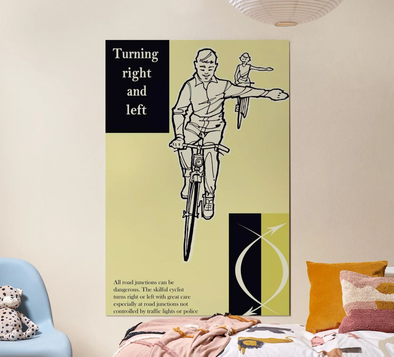Turn Right and Left carta hahnemühle da Hemingway Design