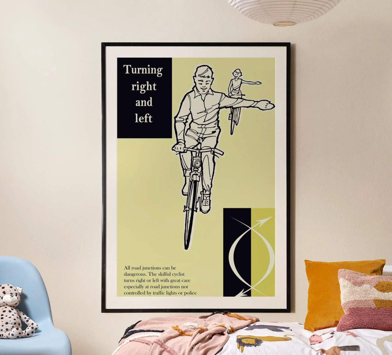 Turn Right and Left carta hahnemühle da Hemingway Design