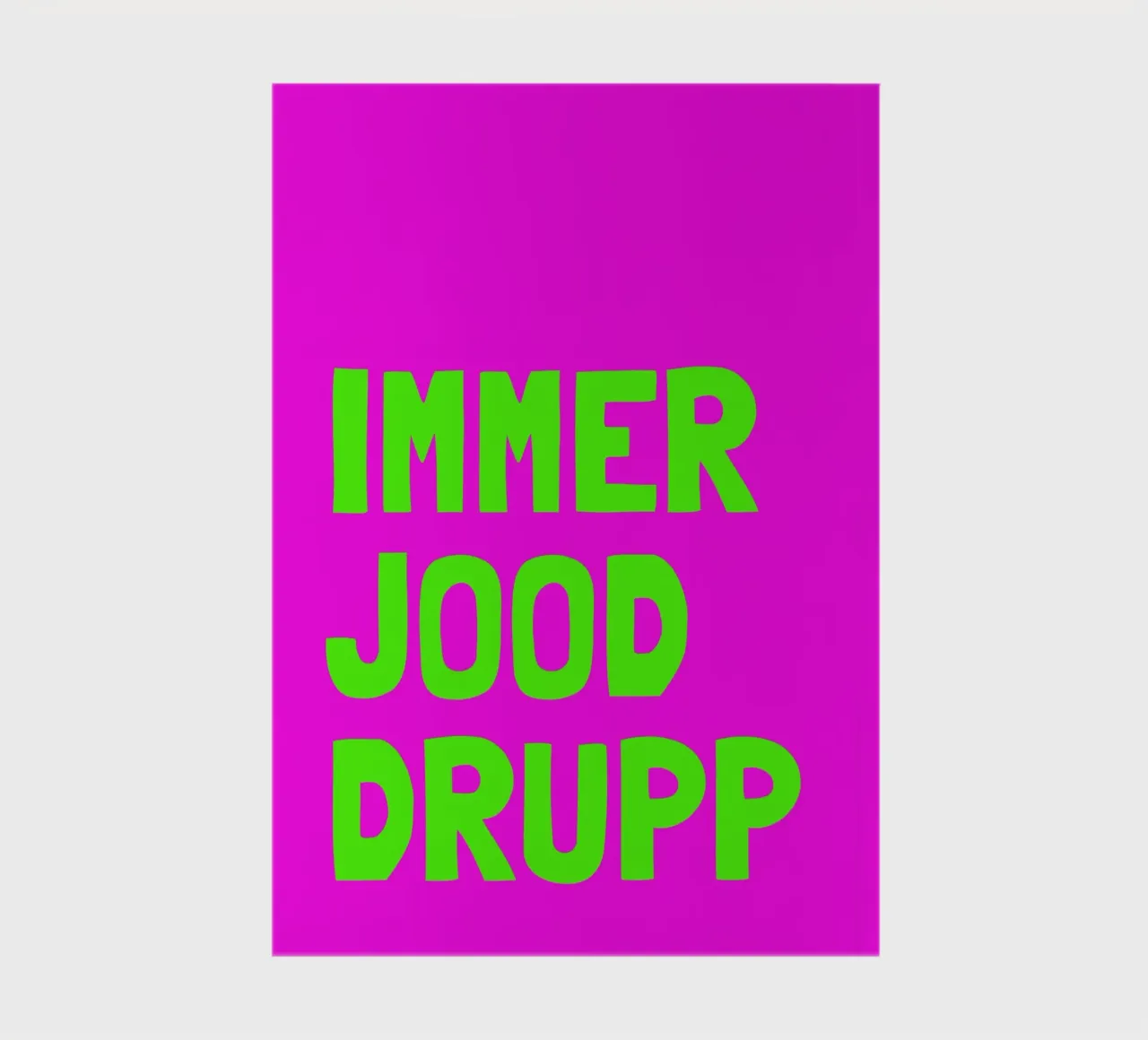 Immer jood drupp notebook by Ohkimiko