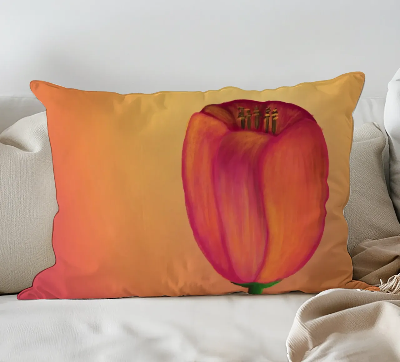 Tulip cuscino da bezirossi