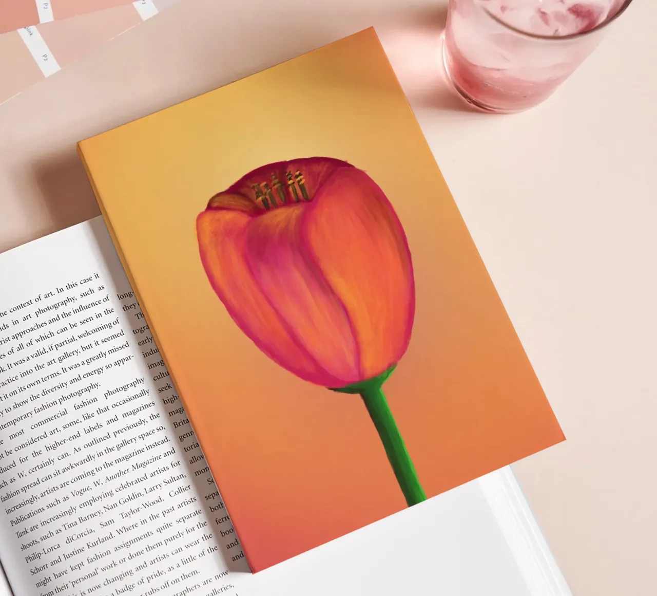 Tulip notebook by bezirossi