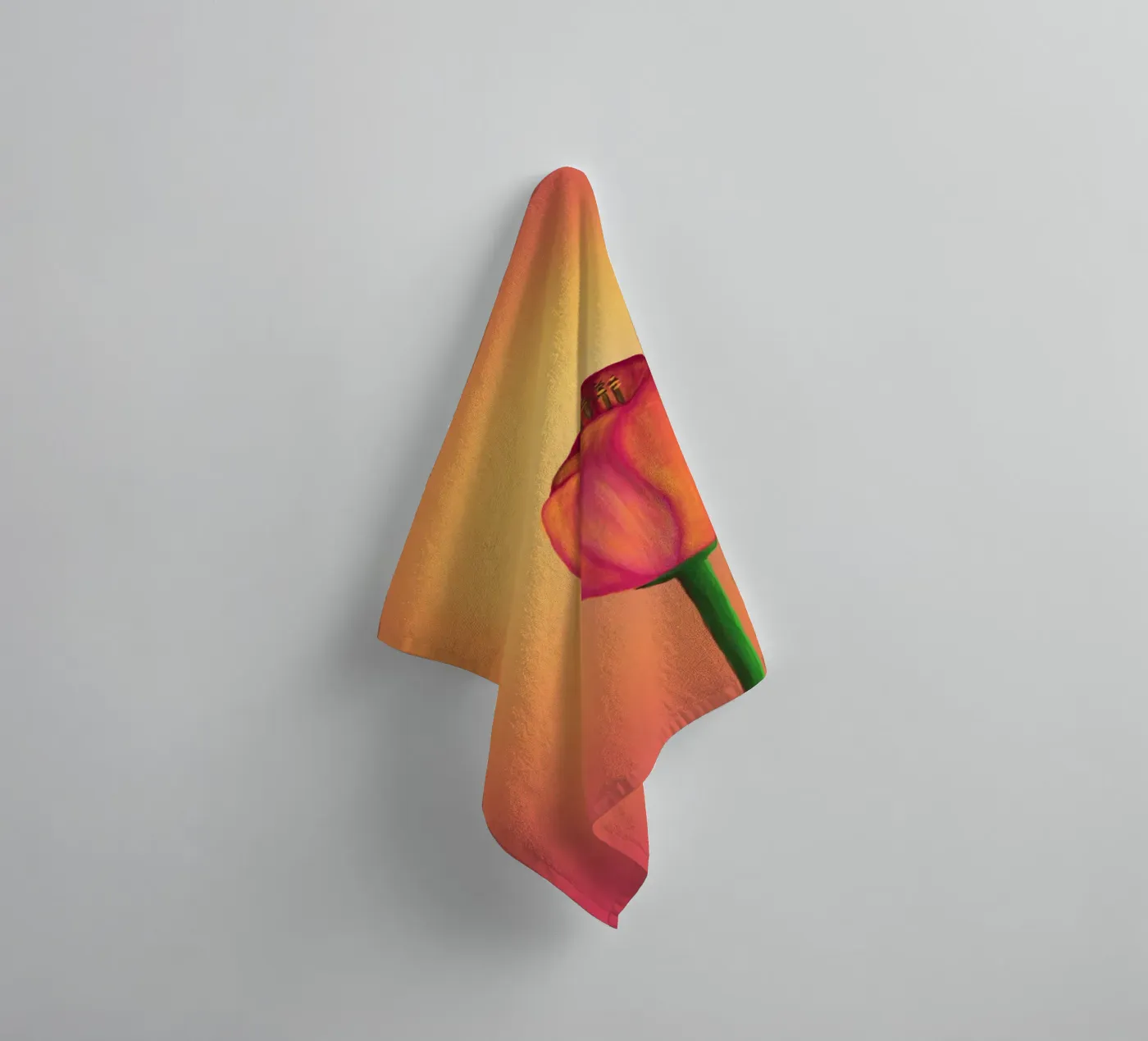 Tulip badhanddoek van bezirossi