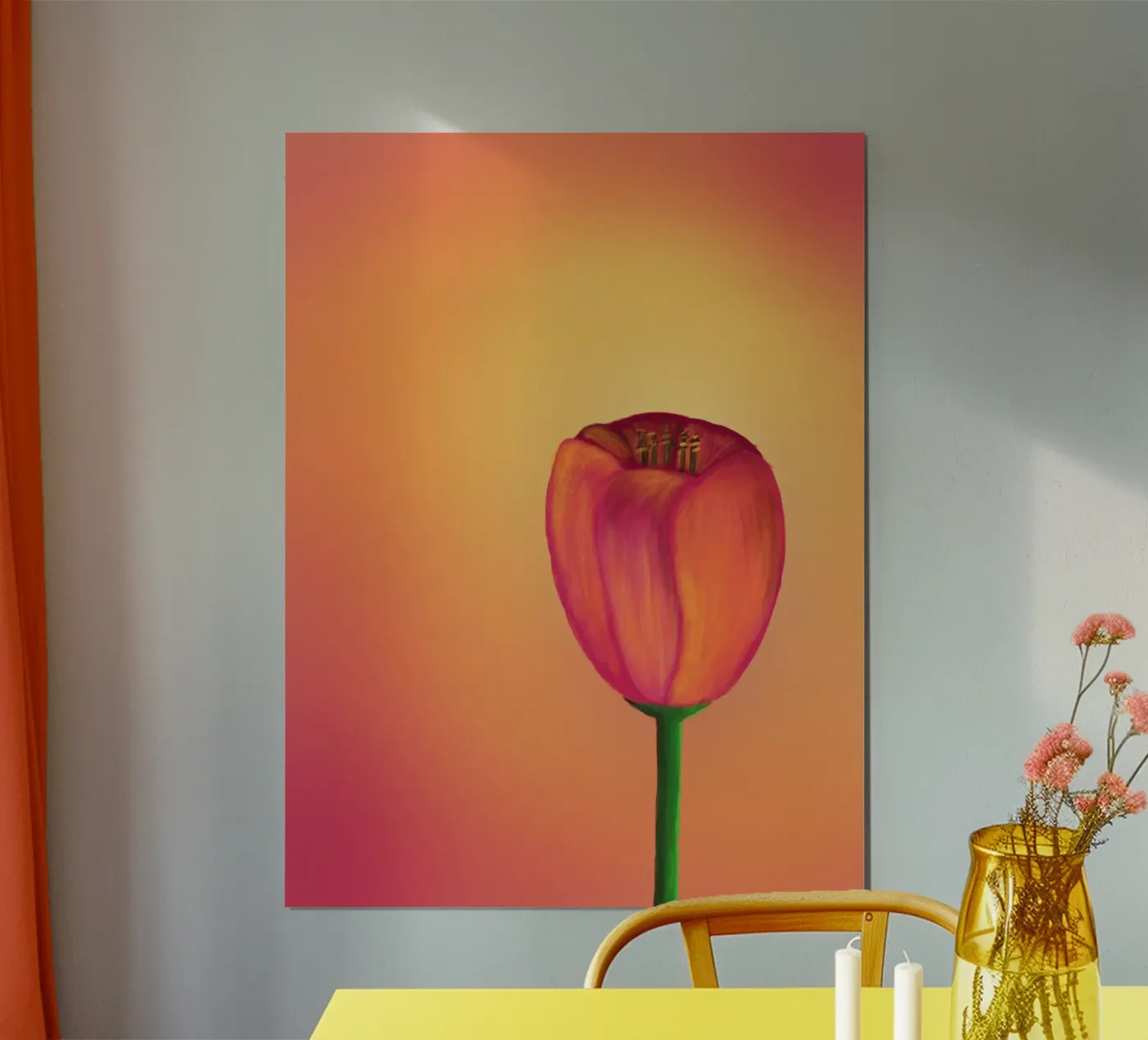 Tulip poster by bezirossi